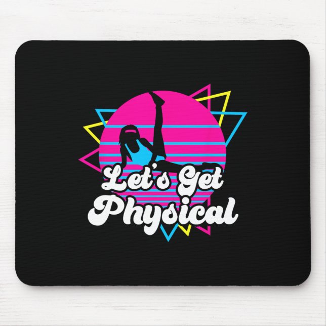 Mousepad Oferta de Malhação física do vamos 80s (Frente)