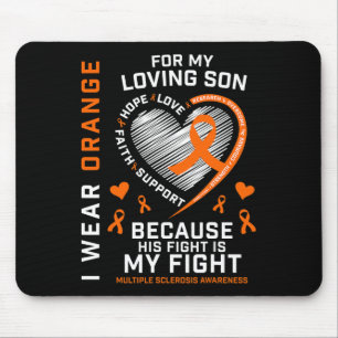 Mousepad Oferta de Roupa Orange Son esclerose múltipla