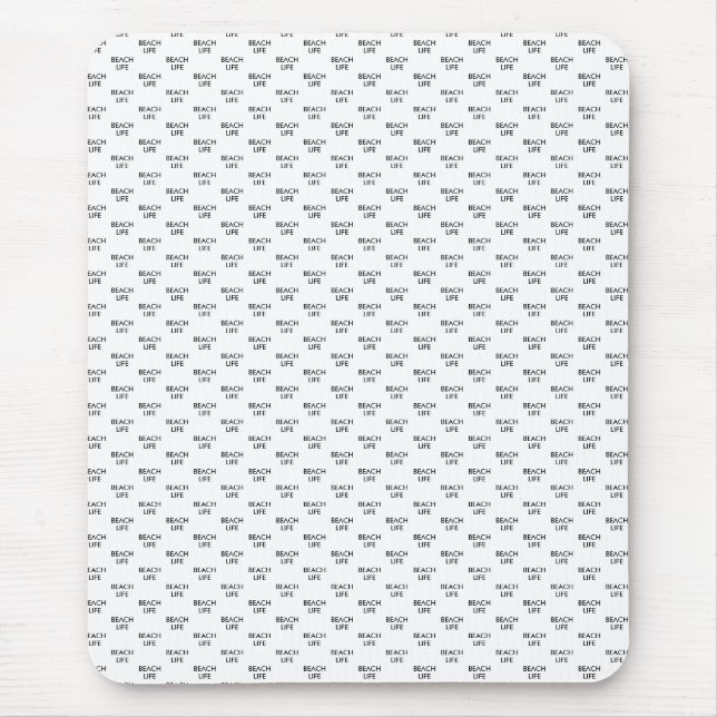 Mousepad Oferta de Salvador de Vida na Praia (Frente)