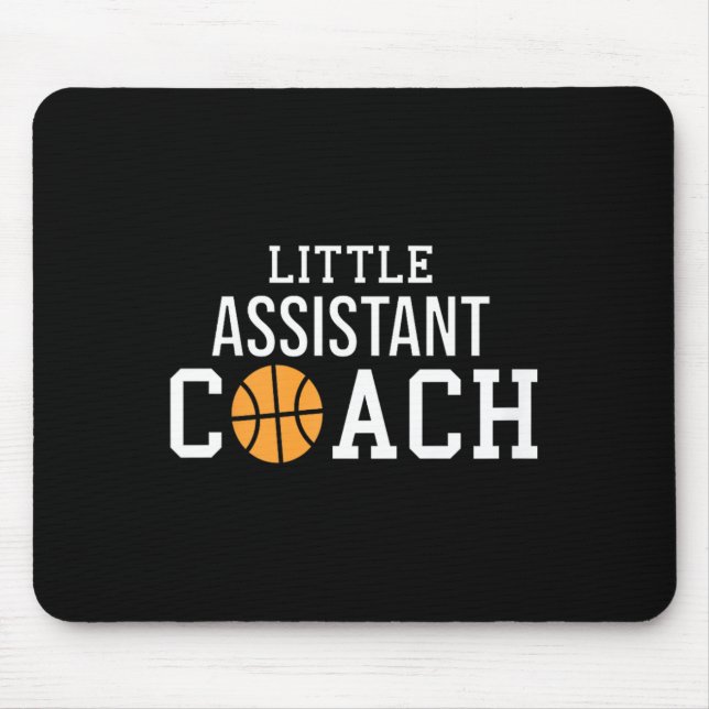 Mousepad Oferta de treinador de basquetebol para assistente (Frente)