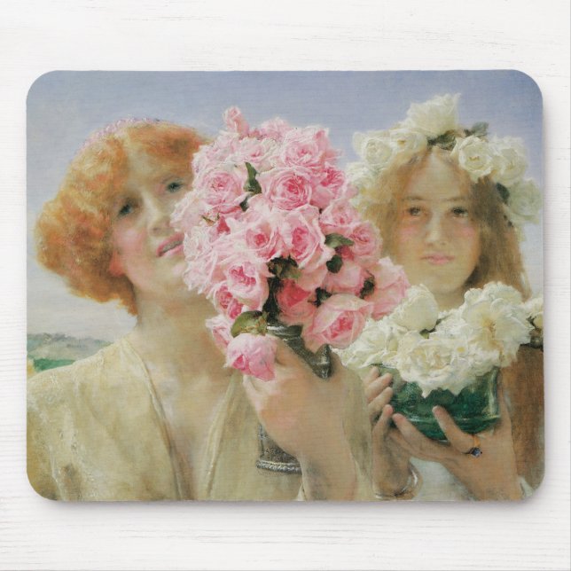 Mousepad Oferta de Verão de Sir Lawrence Alma-Tadema (Frente)