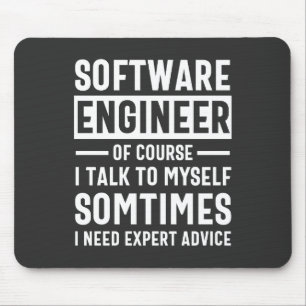 Mousepad Oferta engraçada de Engenheiro de software de prog