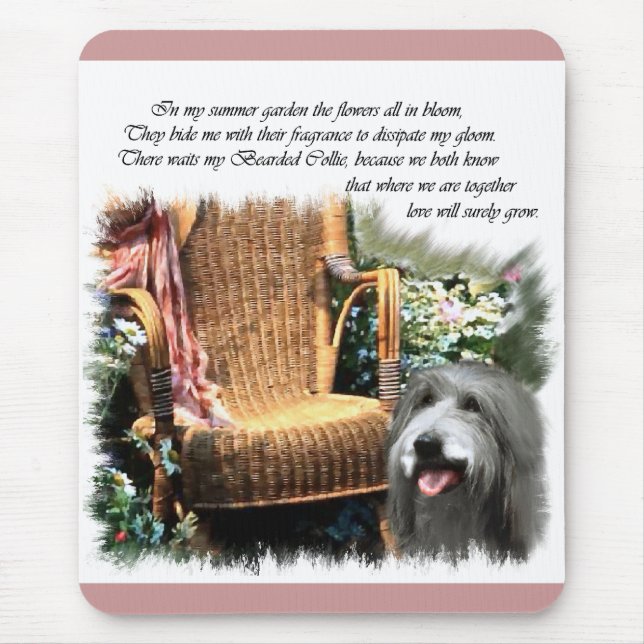 Mousepad Ofertas de Arte Collie (Frente)