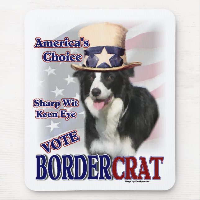 Mousepad Ofertas de Collie de Borda (Frente)
