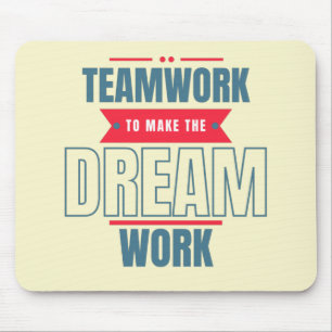 Mousepad Ofertas de trabalho em equipe para Escritório Moti