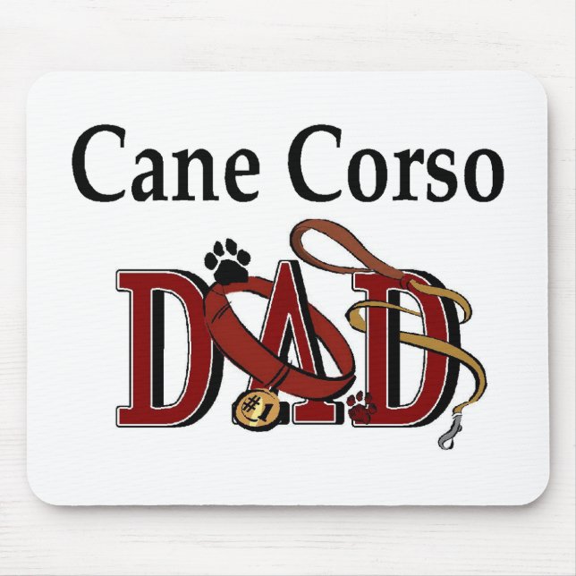 Mousepad Ofertas do PAI do Corso Cane (Frente)