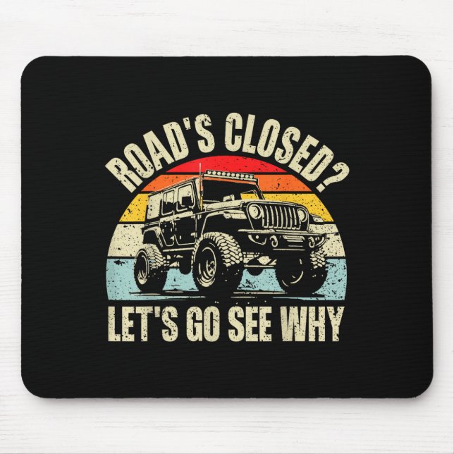 Mousepad Offroad Racing Dad Sxs 4x4 Off-roading Suv Utv Car (Frente)