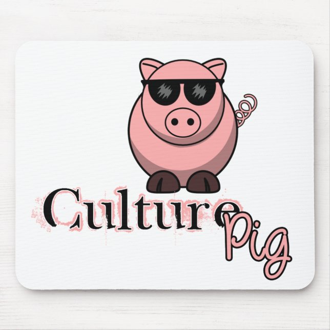 Mousepad Oficial do porco da cultura (Frente)