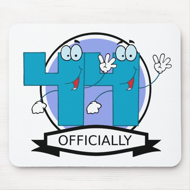 Mousepad Oficialmente 44 Banner de Aniversário (Frente)