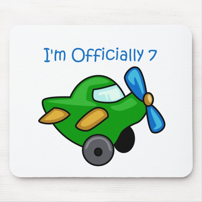 Mousepad Oficialmente 7, Jet Plane (Frente)