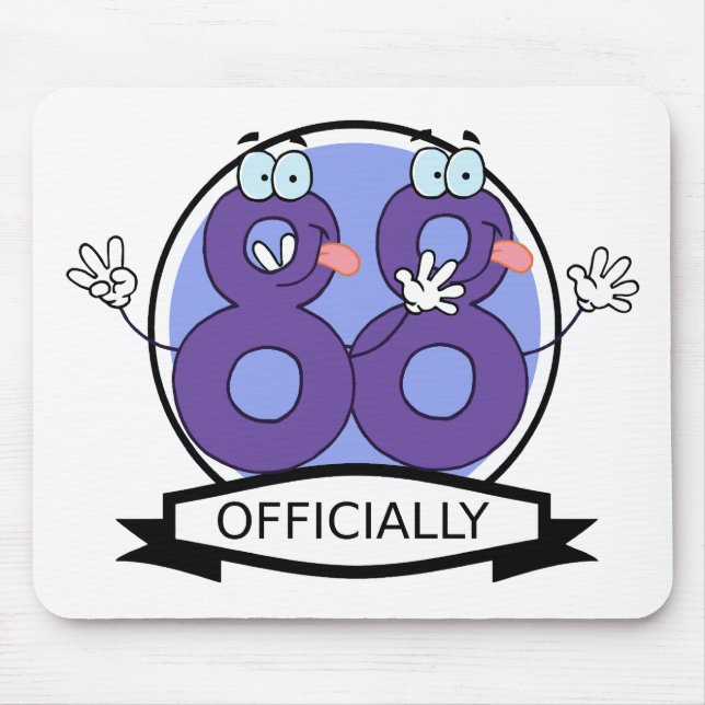 Mousepad Oficialmente 88 Banner de Aniversário (Frente)