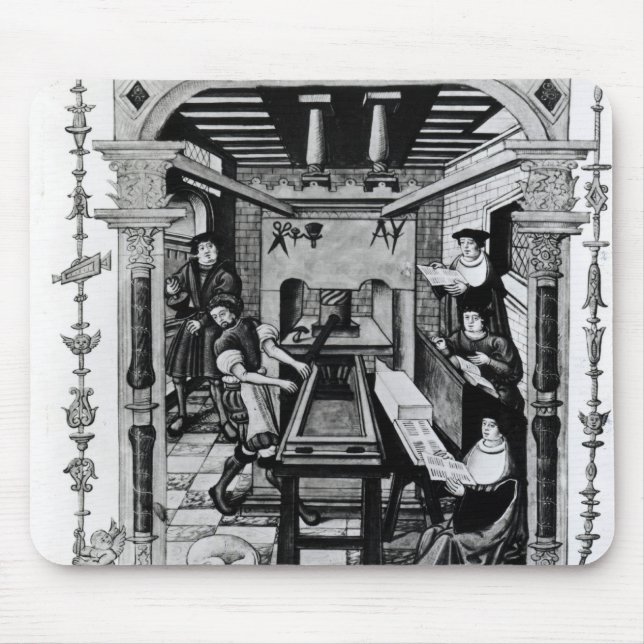 Mousepad Oficina da impressão (Frente)