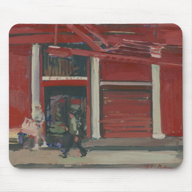 Mousepad Oficina de pintura Manhattan da pérola (Frente)