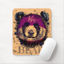 Mousepad "OH BEAR" | Legal Panda engraçado