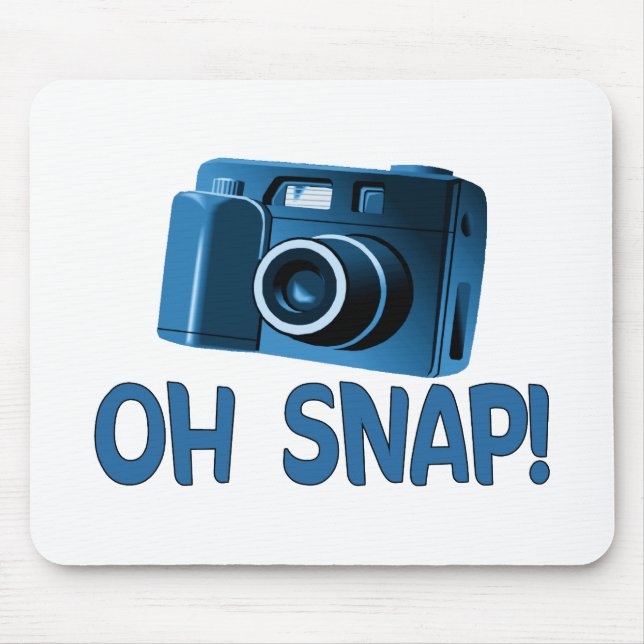 Mousepad Oh câmera instantânea (Frente)