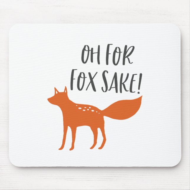 Mousepad Oh para a causa do Fox! (Frente)