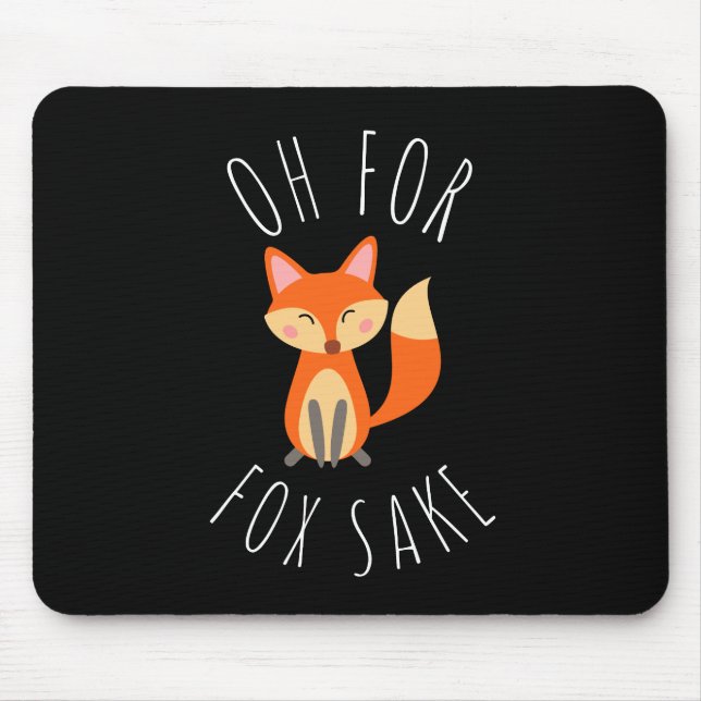 Mousepad Oh para Fox Sake (Frente)
