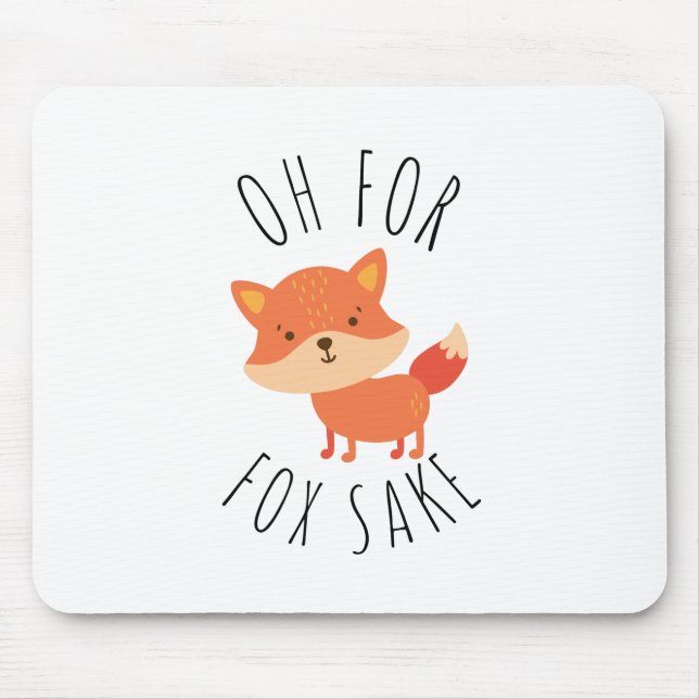 Mousepad Oh para Fox Sake (Frente)