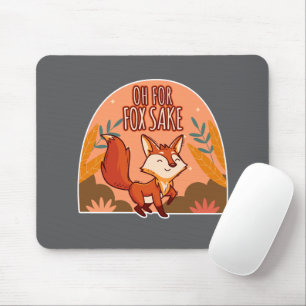 Mousepad Oh Pelo Amor De Raposa Lindos E Engraçados