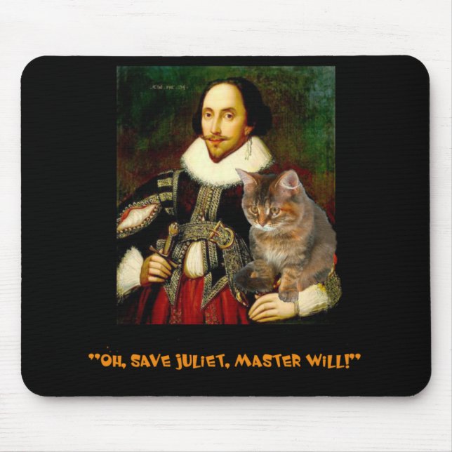 Mousepad "Oh, salvar Juliet, mestre vai faz4e-lo! " (Frente)
