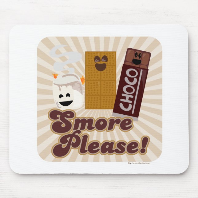 Mousepad Oh Smore por favor! (Frente)