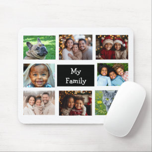 Mousepad Oito Modelo de Foto Adicione suas fotos a isto