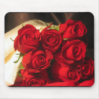Mousepad Oito Rosas vermelhas