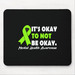 Mousepad Ok Para Não Estar Bem Fita Sensibilização Para A S