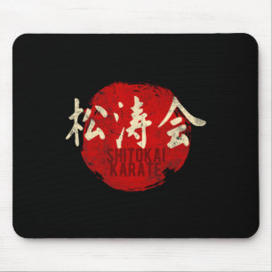 Mousepad Okai Karate Sun Kanji Japão Art Vintage marcial
