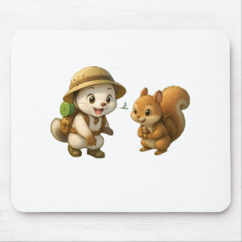 Mousepad Okojo Fofo e Esquilo – Okojo e Amigos