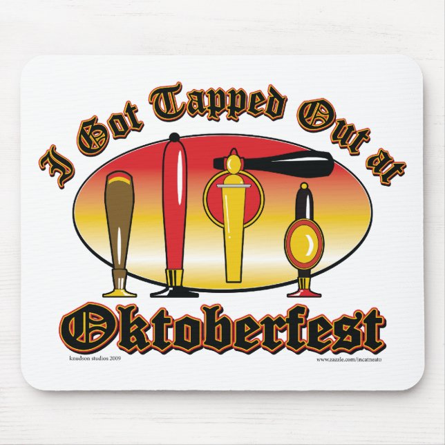 Mousepad Oktoberfest Beer Tappers (Frente)