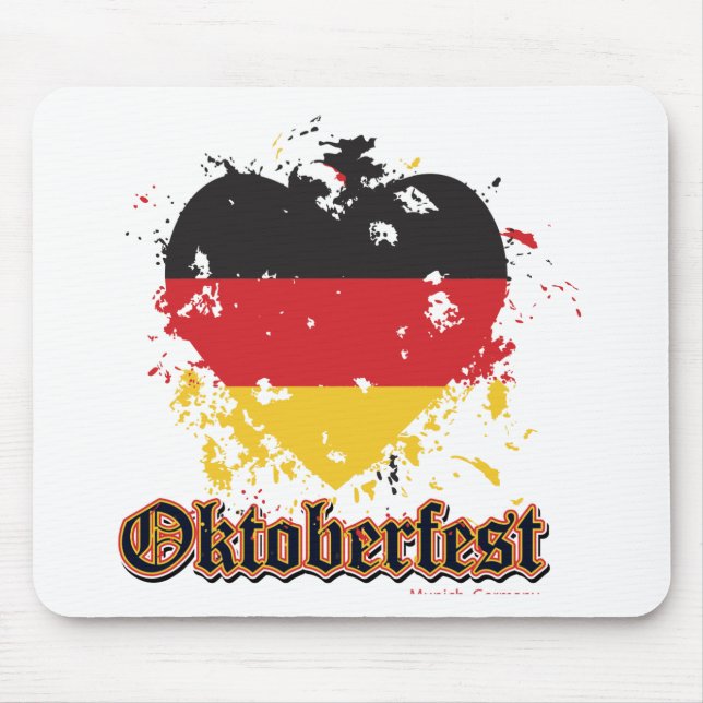MOUSEPAD OKTOBERFEST HEART (Frente)