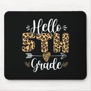 Mousepad Olá 5ª Quinta Série Professor Leopardo Byck Para E