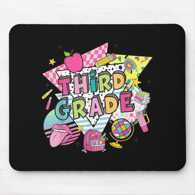 Mousepad Olá, Camisa De Terceiro Grau - Roupa Para Meninas  (Frente)