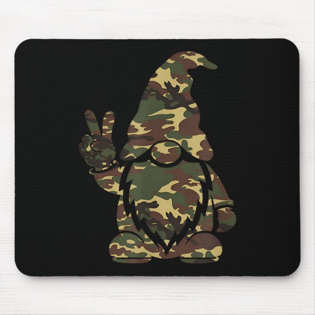 Mousepad Olá Camouflage Camo Gno, Estação de Caça (Frente)