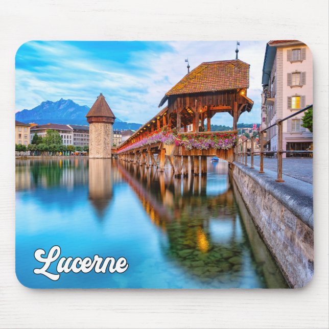 Mousepad Olá De Lucerne, Suiça (Frente)