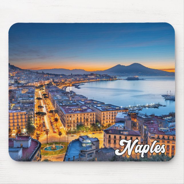 Mousepad Olá De Nápoles, Itália (Frente)