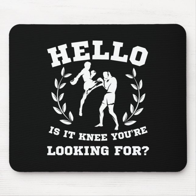 Mousepad Olá, é o Joelho que Você Está Procurando Piada de  (Frente)