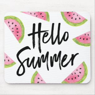 Mousepad Olá! melancia do verão