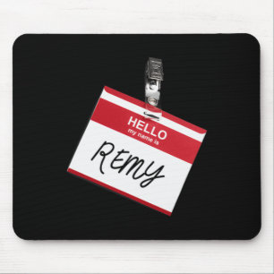 Mousepad Olá Meu Nome É Remoto Dia de as Bruxas engraçado N