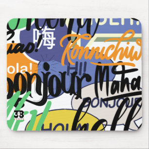 Mousepad Olá Mundo
