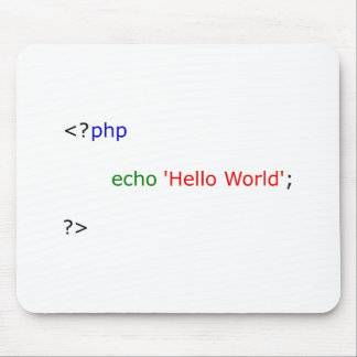 Mousepad olá! mundo