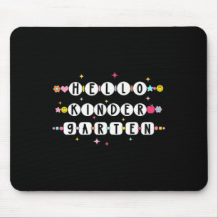 Mousepad Olá Pulseira de Amizade do Jardim de Infância De V