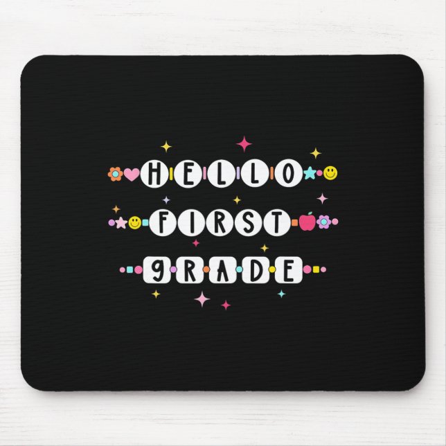 Mousepad Olá Pulseiras de Amizade da Primeira Série De Volt (Frente)