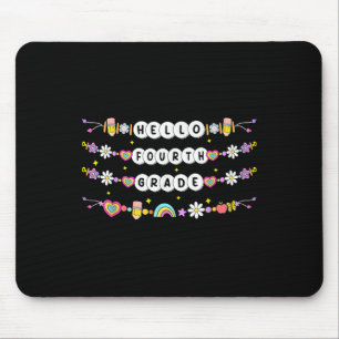 Mousepad Olá Pulseiras de Amizade da Quarta Série De Volta