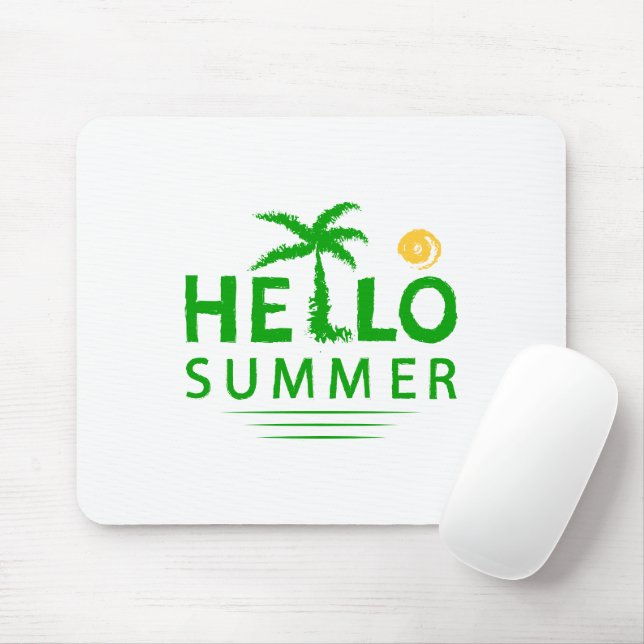 Mousepad Olá Summer (Com mouse)