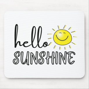 Mousepad Olá Sunshine Primavera Summer