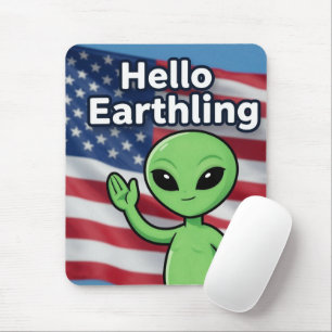 Mousepad Olá terráqueo