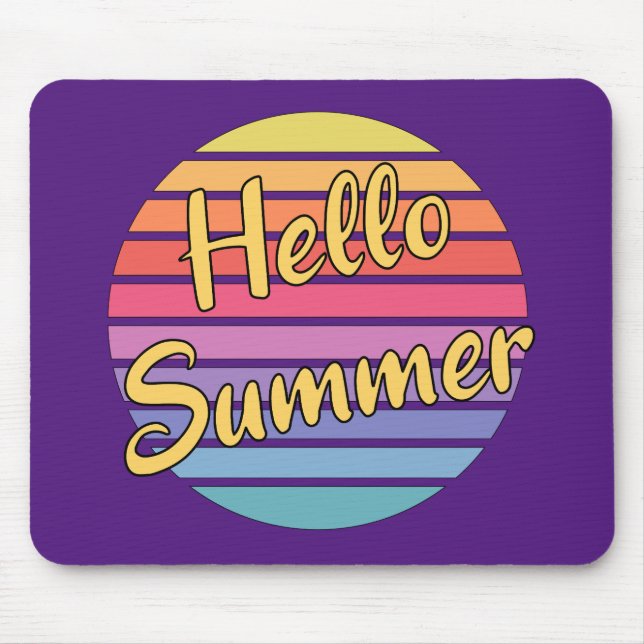 Mousepad Olá Verão (Frente)
