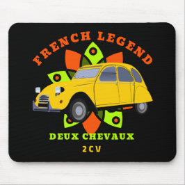 Mousepad Oldtimer French Legend 2cv Deux Chevaux